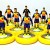 Subbuteo Andrew Table Soccer Arsenal away 2014-15 on WSB Professional bases
